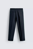 REGULAR FIT BROEK VAN 100% LINNEN