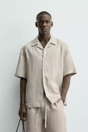 100% LINNEN RELAXED FIT OVERHEMD