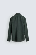 100% LINNEN OVERHEMD REGULAR FIT
