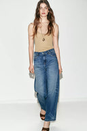 JEANS STRAIGHT FIT HOGE TAILLE