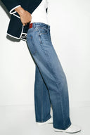JEANS STRAIGHT HIGH WAIST LONG LENGTH