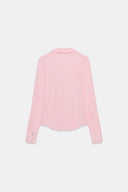 Soepelvallende blouse met lange mouwen