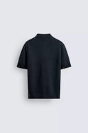 TRICOT POLO MET RITS