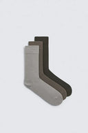 BASIS RIBSOKKEN PACK VAN 3