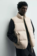 GEWATTEERDE BODYWARMER REGULAR FIT