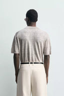 100% LINNEN TRICOT POLO