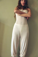 FIJNE TRICOT BODY MET KANT