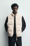 GEWATTEERDE BODYWARMER REGULAR FIT