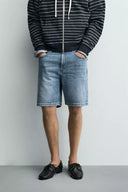 DENIM BERMUDA REGULAR FIT