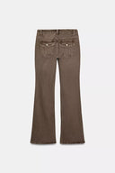 TRF BOOTCUT JEANS MET LAGE TAILLE