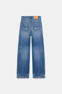 JEANS STRAIGHT FIT HOGE TAILLE