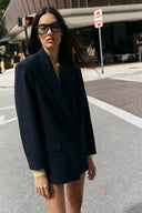 OVERSIZED DOUBLE-BREASTED BLAZER