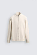 TRICOT VEST MET RITS