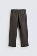 RELAXED FIT BROEK 100% LINNEN