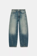 TRF BAGGY BALLOON JEANS MET MIDDELHOGE TAILLE