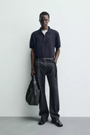 100% LINNEN TRICOT POLO