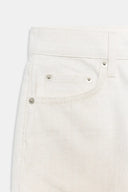 JEANS RECHTE PIJPEN HALFHOGE TAILLE