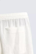 RELAXED FIT BROEK 100% LINNEN