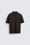 TRICOT POLO MET RITS