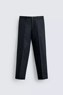 REGULAR FIT BROEK VAN 100% LINNEN