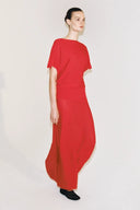 TRICOT TOP MET BOOTHALSLIJN