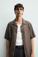 100% LINNEN RELAXED FIT OVERHEMD