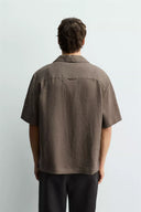 100% LINNEN RELAXED FIT OVERHEMD