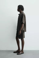 100% LINNEN RELAXED FIT OVERHEMD