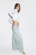TRF BAGGY BALLOON JEANS MET MIDDELHOGE TAILLE