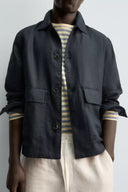 100% LINNEN OVERSHIRT