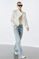 JEANS RELAXED STRAIGHT LAGE TAILLE