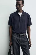 100% LINNEN TRICOT POLO