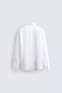 100% LINNEN OVERHEMD REGULAR FIT