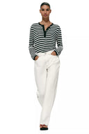 JEANS STRAIGHT HIGH WAIST LONG LENGTH