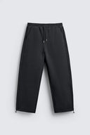 RELAXED FIT JOGGINGBROEK VAN INTERLOCK