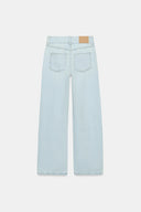 JEANS STRAIGHT MET BREDE HOGE TAILLE