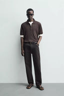 100% LINNEN TRICOT POLO