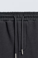 RELAXED FIT JOGGINGBROEK VAN INTERLOCK
