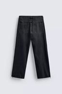 FLARE FIT JEANS MET RITSEN
