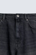 FLARE FIT JEANS MET RITSEN