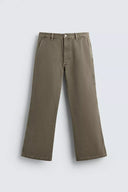 CHINO JEANS WIDE FLARE FIT