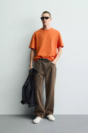 T-SHIRT IN RELAXED FIT INTERLOCK