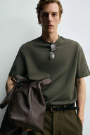 T-SHIRT IN RELAXED FIT INTERLOCK